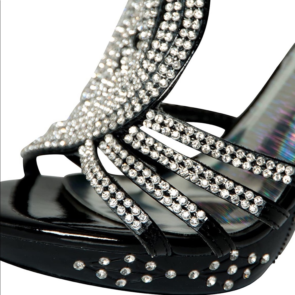 Fabulous Delicacy-07 Women's Platform Sandals.black. - Picture 6 of 7
